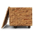 thumbnail image 3 of Seagrass Rolling File Cabinet Brown - Letter, 3 of 5