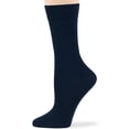 thumbnail image 4 of 7BIGSTARS KINGDOM Women's Cotton Dress Socks - 4 Pack Medium - Thin Solid Casual Crew, Dark Navy, Burgundy, Light Navy, Denim Blue, Sock Size 9-11 Shoe Size 5-9 M, 4 of 9