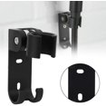 thumbnail image 3 of LLC Support de Pommeau de Douche en Acier Inoxydable Réglable Noir Mat, 3 of 5
