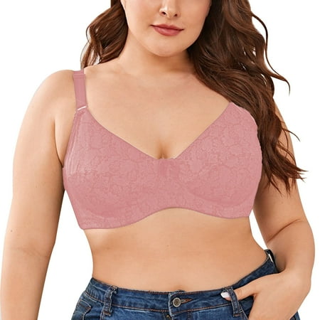 

Sebtyili Bra Women Underwear Gathered Thin Adjustable Of Pair Lace Lady Cup