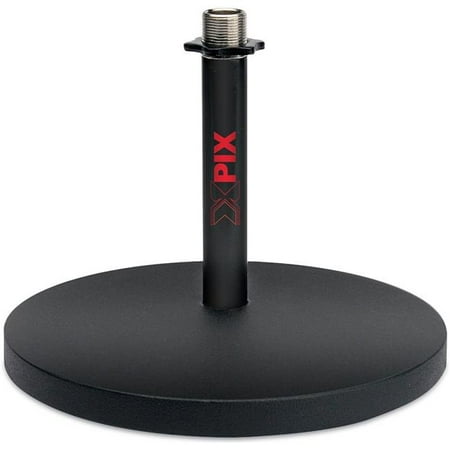 Xpix XPIX-PX-MDTS6-NM 6 in. Desktop Studio Professional Microphone Stand