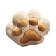 thumbnail image 2 of Cojín con forma de pata de gato, ideal para sofá o como regalo. Lindo y adorable cojín decorativo con forma de pata de gato. Marrón claro, 2 of 9
