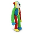 thumbnail image 3 of Vibrant Life Multicrew Monkey Plush Dog Toy, Six Squeakers, 18", 3 of 12