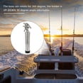 thumbnail image 3 of Boat Fishing Rod Holder Adjustable Fishing Rod Holder Boat Rod Holder Silver, 3 of 7