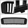 thumbnail image 4 of DNA Motoring GRF-OH-016-BKZ For 1999 to 2004 Ford F250 F350 F450 F550 Super Duty Badgeless Fence Style Front Bumper Grille 00 01 02 03 Black, 4 of 5