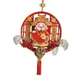 thumbnail image 5 of Tachiuwa New Year Hanging Decoration Charm Tassel Electronic Shaking God of Wealth Chinese Blessing Words for Wall Party Supplies Door 38cmx90cm, 5 of 10