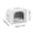 B, variant on Pet Cooling House, Air Conditioned Pet House, Portable Ice House Sleeping Den, Weatherproof Insulated Cave for Indoor Outdoor Kitten Puppy Sleeping Rest