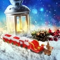 thumbnail image 3 of LAMIRO Micro Christmas Figurines Mini Christmas Village Accessories Assorted Color 1 Set, 3 of 7