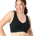 thumbnail image 5 of Coobie Women's Seamless Full Coverage Comfort Bra 9060, Black, Medium, 5 of 9