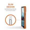 thumbnail image 5 of UAG iPhone 12 Mini Case [5.4-inch screen] 100% Biodegradable 100% Compostable 100% Mindful Eco-Friendly Ultra Slim Outback Biodegradable Protective Cover, Orange, 5 of 8