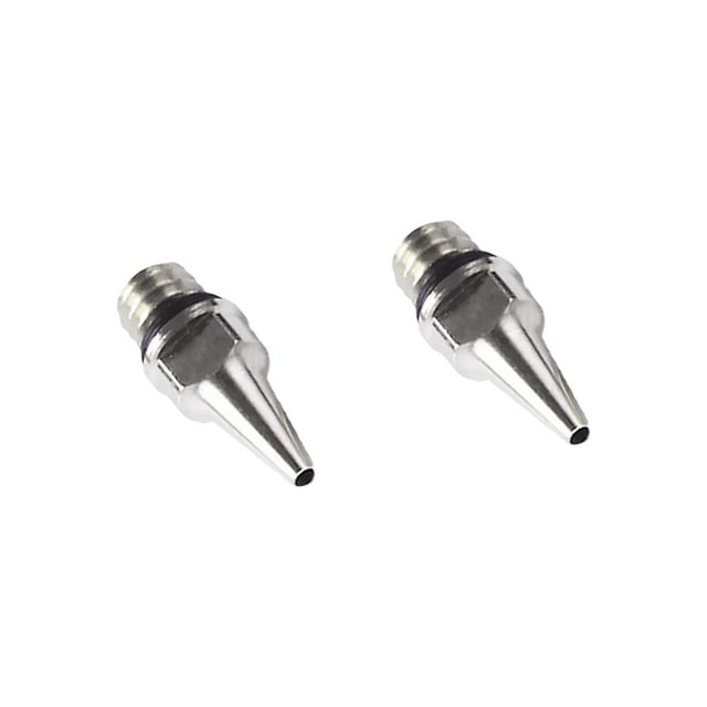 Tapa de aguja de boquilla de aerógrafo de 2 piezas para de pintura con 03 mm Zulema boquilla de aerógrafo