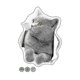 thumbnail image 4 of British Shorthair Cat Wall Decals British Shorthair Cat Toilet Sticker 3d Cat Car Window And Bumper Sticker2pcs, 4 of 4