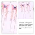 thumbnail image 4 of EeaseMX 2 pinzas para el pelo con forma de mariposa, horquillas para niñas, pasadores con borlas, decoración para el cabello, 4 of 7