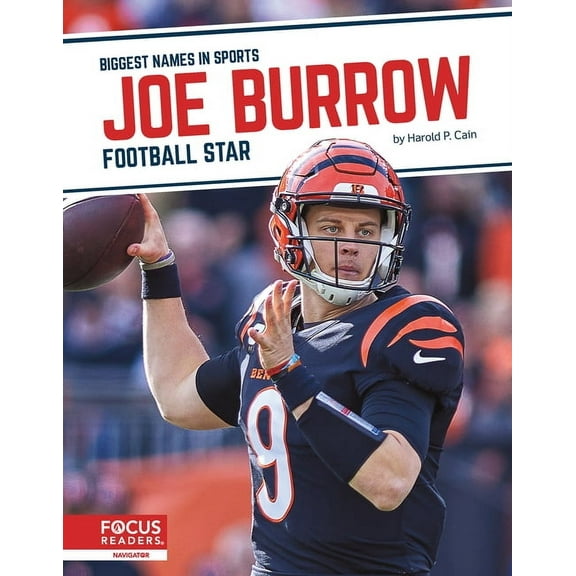 Joe Burrow: Football Star, (Hardcover)