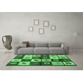 thumbnail image 3 of Ahgly Company Indoor Rectangle Oriental Emerald Green Industrial Area Rugs, 7' x 9', 3 of 4
