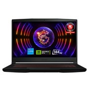 MSI Thin GF63 15.6" 144Hz Gaming Laptop: 12th Gen Intel Core i5-12450H, NVIDIA GeForce RTX 4050, 32GB DDR4, 1TB NVMe SSD, Type-C, Cooler Boost 5, Win11 Home: Black