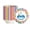 Multicolor 8 oz, variant on Paper Bowls, 60 Count 8 oz Colourful Brush Stroke Pattern Disposable Heavy Paper Bowls, Microwave Safe and Leak-Proof for Parties, BBQs, Garden Parties, Picnics and Family Gatherings