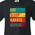 thumbnail image 4 of Inktastic Eat Sleep Karate Repeat Youth T-Shirt, 4 of 5