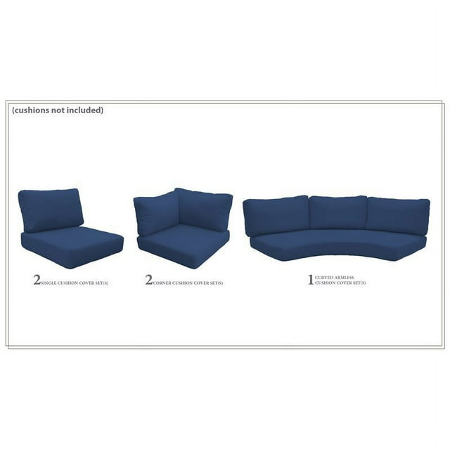 TK Classics Cover Set in Navy for FLORENCE-06e