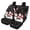 Snowflake Night Cover, variant on Pzuqiu Snowman and Snowflake Car Seat Covers Set Fashion, for Automotive Seats SUV Seats Sedan Seats Suitable for most Cars Sedans