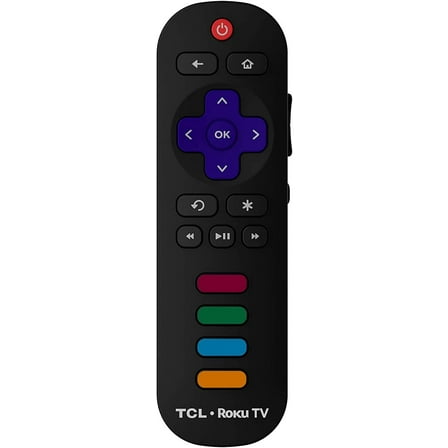 TCL ORIGINAL RC282 RC280 Roku Smart TV Remote Control Applicable for All TCL Roku Smart LED TVs with Netflix/Disney Plus/Sling/HuluHot Keys