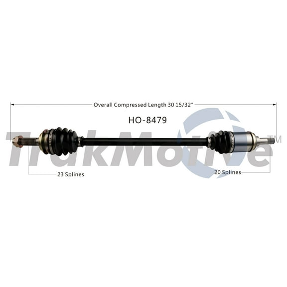 CV Axle Shaft Fits select: 2013-2016 HONDA CR-V