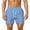 Blue, variant on ZyeKqe Sweat Shorts for Men Drawstring High Waisted Lounge Shorts Loose Fitted Knee Length Summer Shorts