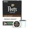 Peet's Coffee K-Cup Pods, French Roast Dark Roast (24 Count) Single Serve Pods Compatible with Keurig Brewers