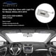 thumbnail image 2 of Visera Solar Lateral Derecha para Pasajero, Gris con Luz para Nissan Altima, 2 of 9
