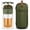 Army Green, variant on ZENS Modern Glass Tea Infuser Teapot, Smart One Touch Tea Maker for Loose Tea Diffusers with Insulated Mug and Portable Tea Kits
