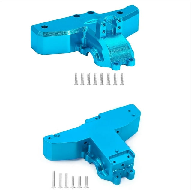 Para 1/14 14210 14209 Cubiertas Traseras Superiores Debajo de la Caja de Cambios Cubierta de la Caja del Diferencial RC Car Upgrade Repuestos Azul