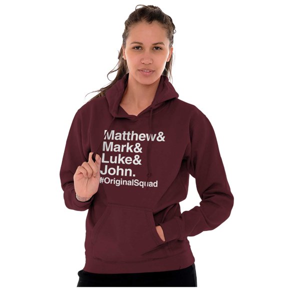 Matthew Mark Luke John Squad Hoodie Sweatshirt Women Men Brisco Brands S