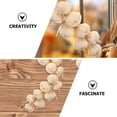 thumbnail image 5 of IBASETOY 2Pcs Garlic Hanging Decor Round Bulbs Foams Festive Use, 5 of 8