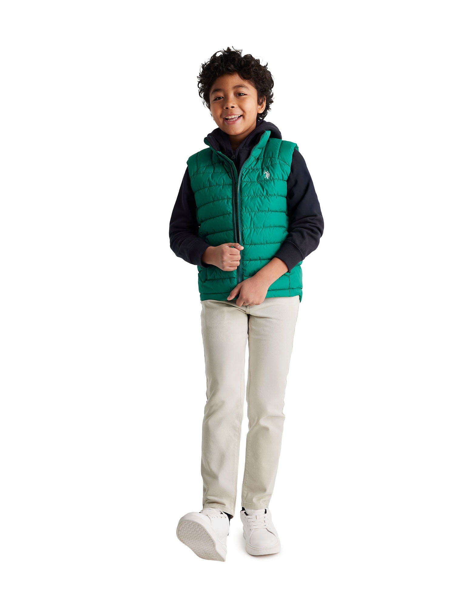 U.S. Polo Assn. Kids Puffer Vest, Sizes 4-18