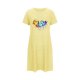 thumbnail image 5 of Camisón corto de mujer, vestido de largo medio con estampado de moda, camisón corto extragrande de mujer, camisón de manga corta con estampado de pecho a la moda, camisón de mujer, 5 of 5