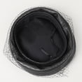 thumbnail image 3 of Jiibva Women's Mesh Beret Hat French Beret Vintage Berets Leather Painter Cap Winter Autumn Hat Retro Artist Cap Lightweight Winter Hats Hair Accessory, 3 of 7