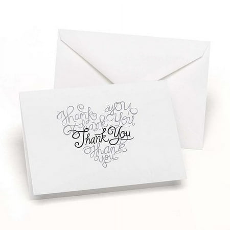 Le Prise Heartfelt Thank You (Set of 50)