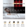 thumbnail image 5 of Red Black Buffalo Plaid Blackout Curtains 84 Inches Long for Bedroom, Black Red Checkered Thermal Insulated Room Darkening Black Out Window Curtain Panels Grommet Drapes for Living Room, 5 of 8