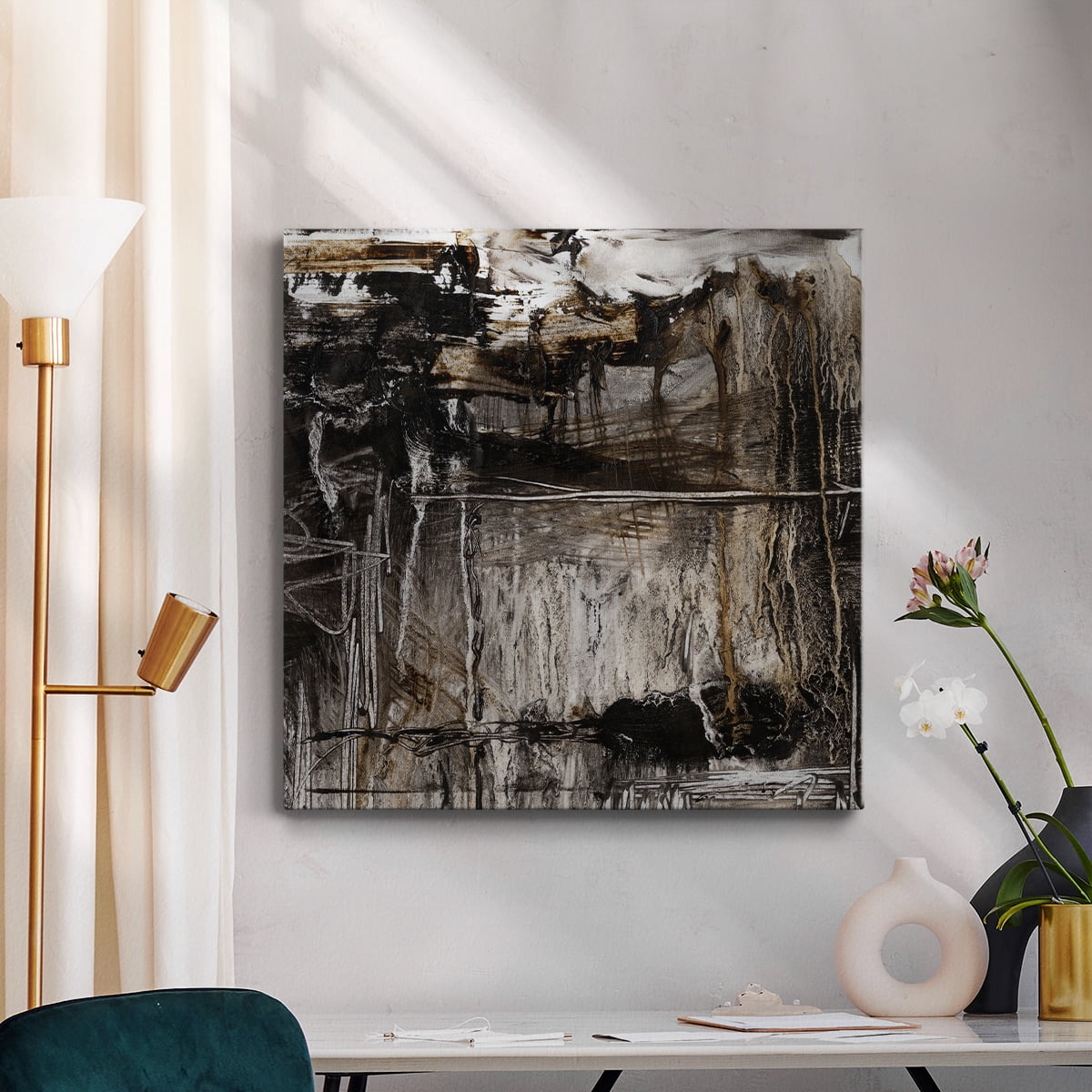 Wexford Home Continuum II-Premium Gallery Wrapped Canvas, 40" x 40" - Ready to Hang