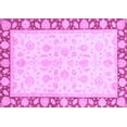 thumbnail image 1 of Ahgly Company Indoor Rectangle Oriental Purple Traditional Area Rugs, 5' x 7', 1 of 4