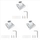 thumbnail image 1 of 3X Adaptador de Tubo Redondo con Soporte de Satélite para Adaptador de Tubo Gen 3 Diseño de Hebilla para Adaptador de Soporte Gen 3, 1 of 5