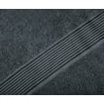 thumbnail image 2 of MALLONI HOME Ultra Soft 6 Pack Cotton Towel Set, Contains 2 Bath Towels 28x55 inch, 2 Hand Towels 16x24 inch & 2 Wash Coths 12x12 inch, Ideal Everyday use, Compact & Lightweight - Charcoal Grey, 2 of 8