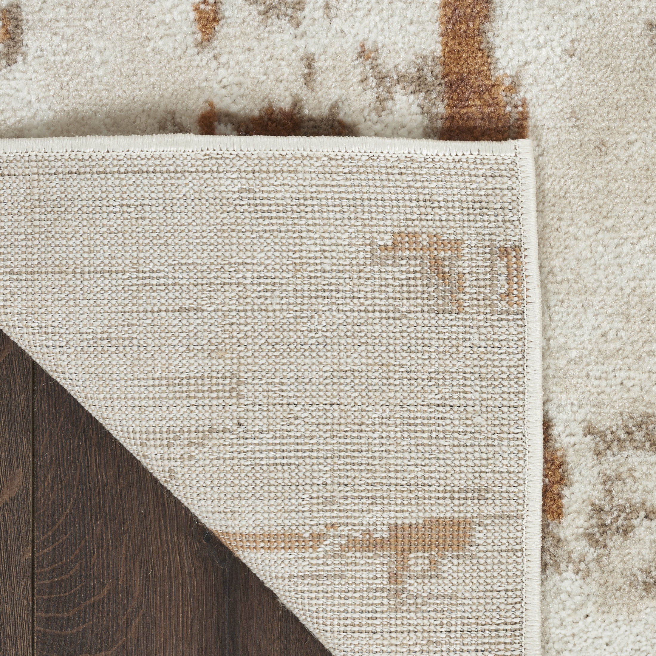 Nourison Concerto 6' x 9' Ivory Rust Modern Indoor Rug