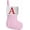 Pink, variant on Mini Green Knit Stocking,8.5 Inches Initial Monogram EmbroideGreen Christmas Stocking,Family Fireplace Hanging Ornament Xmas Holiday Decor Gift-Letter A~Z