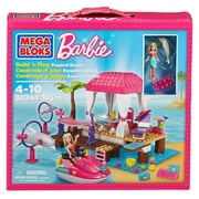 Barbie Mega Bloks Tropical Resort #80244 Build 'n Play