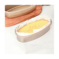 thumbnail image 2 of 6 Pieces Non Stick Oval Shape Cake Pan Cheesecake Loaf Bread Mold Baking Tray for Oven and Baking, 2 of 6