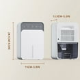 thumbnail image 3 of PEONAVET The Dehumidifier The Dehumidifier Semiconductor Dehumidifier Household Bedroom Dehumidifier Small Basement Dehumidifier Absorption Dehumidifier, 3 of 9