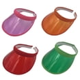 thumbnail image 4 of Xinyolin Summer PVC Hat Sun Visor Outdoor Sports Travel Anti-UV Breathable Cap, 4 of 7