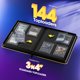 thumbnail image 4 of Cargador superior Binder ProCase con 4 bolsillos para 144 tarjetas, 3 x 4, color amarillo, 4 of 7