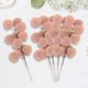thumbnail image 4 of 5 Piezas de Tallos de Hojas Artificiales de eucalitto , para Dormitorio, Sala de , Jardín, Decoración de Bodas, Accesorio para fotografía Rosa Macarena Hojas decorativas, 4 of 7